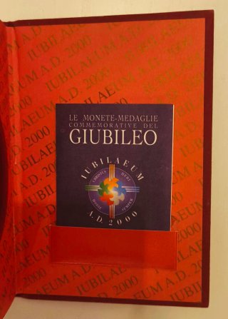 Moneta Oro 750 Giubileo 2000 Porta Santa