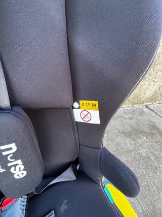 Silla de coche negra Nurse by Jane