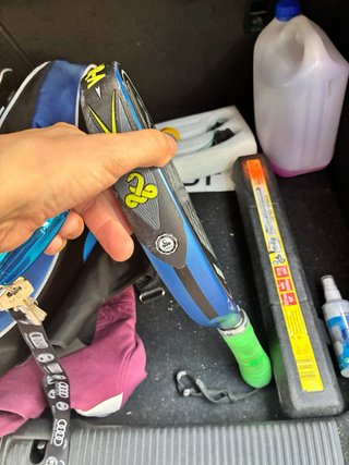 Pala Padel Vibora Belcher Classic Azul