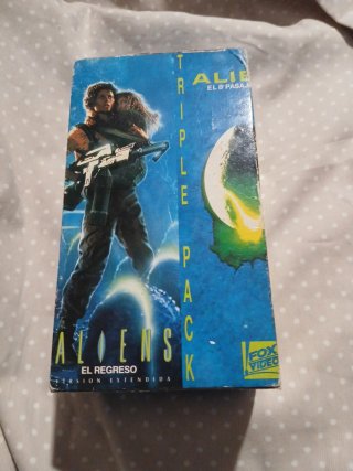VHS Trilogía Alien (Español)