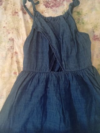 Vestido azul para niña de 11 a 12 años