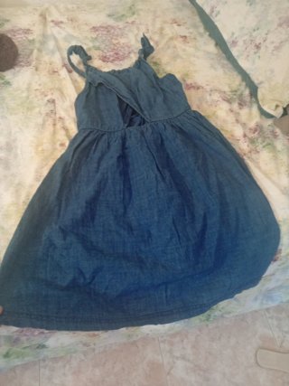 Vestido azul para niña de 11 a 12 años
