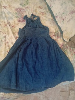 Vestido azul para niña de 11 a 12 años
