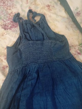 Vestido azul para niña de 11 a 12 años
