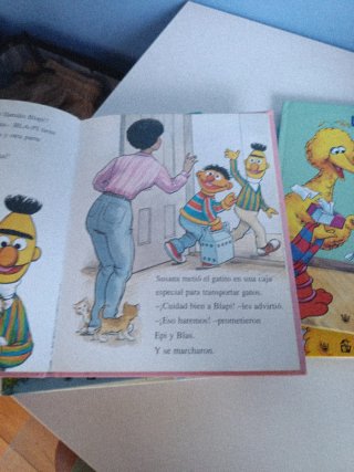 Lote 10 Libros Infantiles Barrio Sésamo