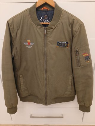Chaqueta Bomber Patrulla Águila Verde Oliva