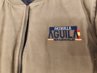 Chaqueta Bomber Patrulla Águila Verde Oliva