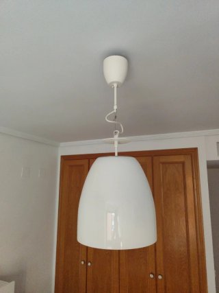 Lámpara Techo vidrio IKEA PS Morgon Descatalogada