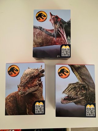 Dinosaurios McDonald's Jurassic World