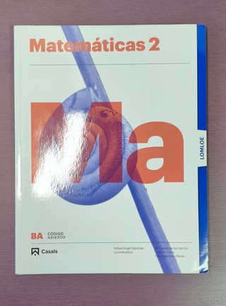 Matemáticas, 2 BA, Código abierto