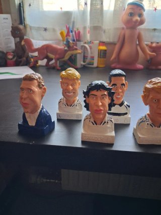 Figuras Vintage Real Madrid PVC
