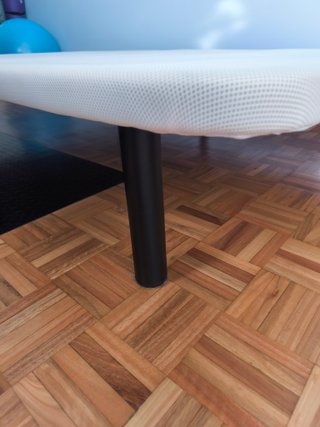 Somier tapizado de Ikea para cama 1,35