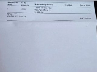 Xiaomi 14t pro 256 GB Negro