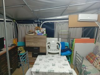 Caravana, Avance y Cocina Fijas