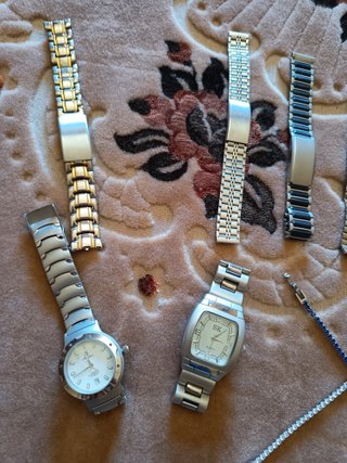 Set orologi e accessori unisex oro e argento