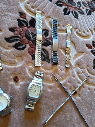Set orologi e accessori unisex oro e argento