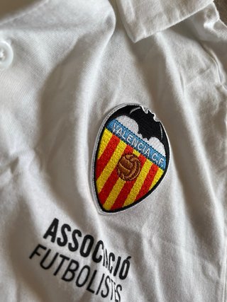 Polo Valencia CF Blanco Talla S