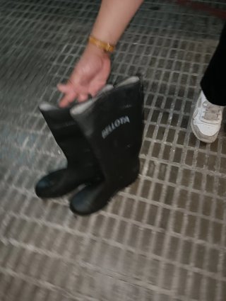Botas de agua Bellota negras