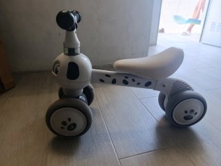 Bici de aprendizaje perrito