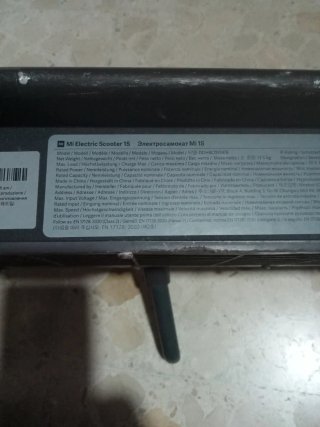 Patinete Eléctrico Negro Xiaomi Buen estado