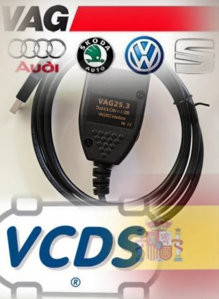 VAGCOM VAG VCDS ÚLTIMA VERSIÓN ESPAÑOL