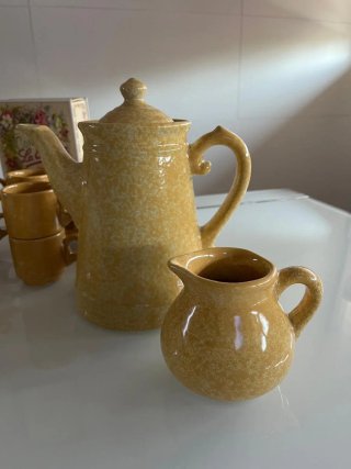 Juego de café de cerámica