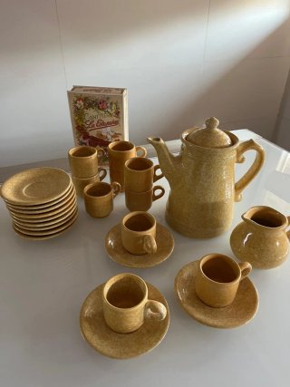 Juego de café de cerámica