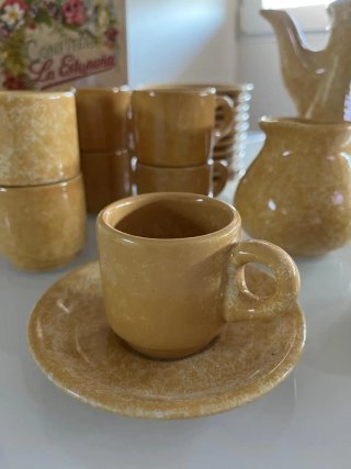 Juego de café de cerámica
