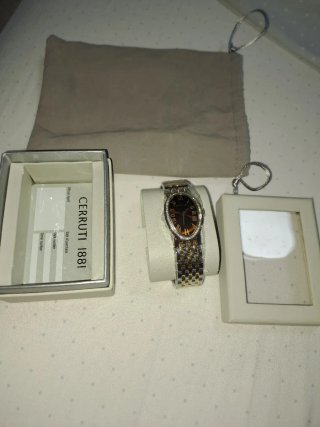 Reloj Mujer Oro y Plata