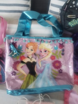 Lote Bolsos Niña Frozen Hello Kitty Princesas