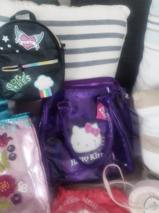 Lote Bolsos Niña Frozen Hello Kitty Princesas