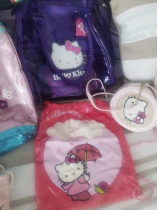 Lote Bolsos Niña Frozen Hello Kitty Princesas