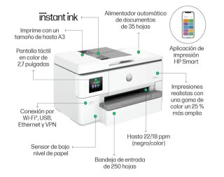 HP OfficeJet Pro 9730e Impresora Multifunción
