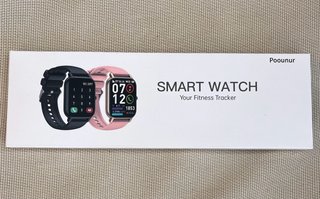 Poounur Smart Watch Negro