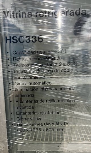 Nevera expositora HSC 336