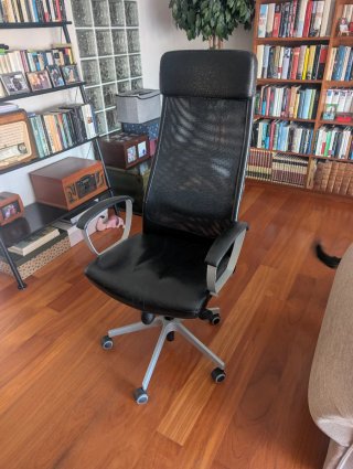 Silla de Oficina Markus Ikea Negra