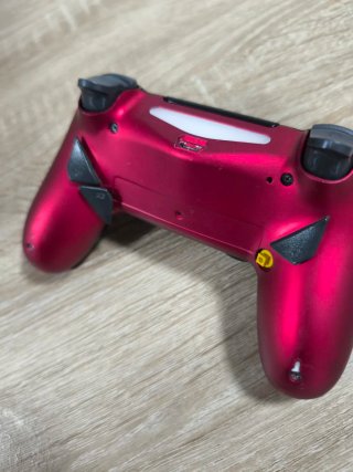 Mando SCUF PS4 Negro y Rojo