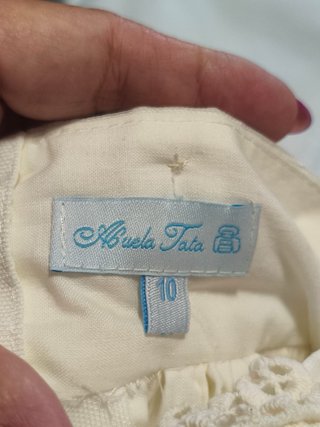 Vestido de comunión niña