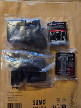 2 Cargadores y 2 Baterías Motorola
