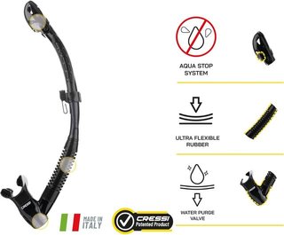 Cressi Itaca Ultra Dry Adulto Snorkel