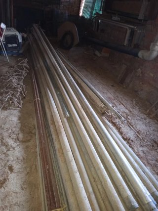 Tubos de riego 7m