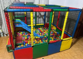 Parque Infantil 3 En 1 SONGMICS - Tienda, Túnel Y Piscina De Bolas, Tema Dinosaurio Espacial, Fácil De Montar Parque Infantil 3 En 1 SONGMICS - Tienda, Túnel Y Piscina De Bolas, Tema Dinosaurio Espacial, Fácil De Montar