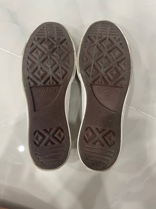 Converse Piel Talla 39 Blancas