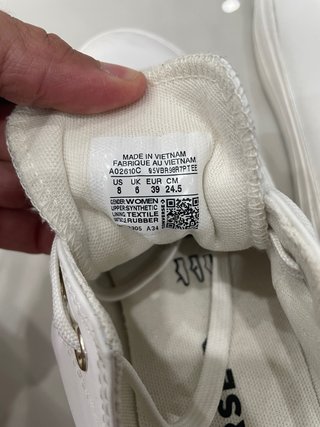 Converse Piel Talla 39 Blancas