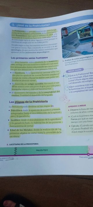Geografía e Historia 1 ESO.