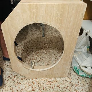 Encimera de mármol para baño