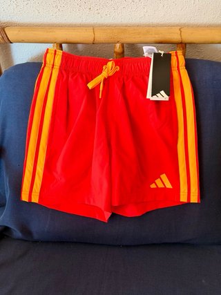Bañador Adidas 5 inseam Swim Shorts Rojo Talla XS