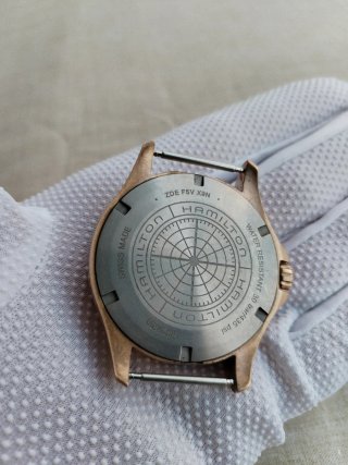 Reloj Hamilton Khaki Navy Scuba GMT Bronze