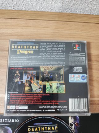Deathtrap Dungeon PS1 PAL España