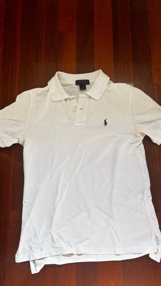 Polo Ralph Lauren Blanco Talla S, M de niño